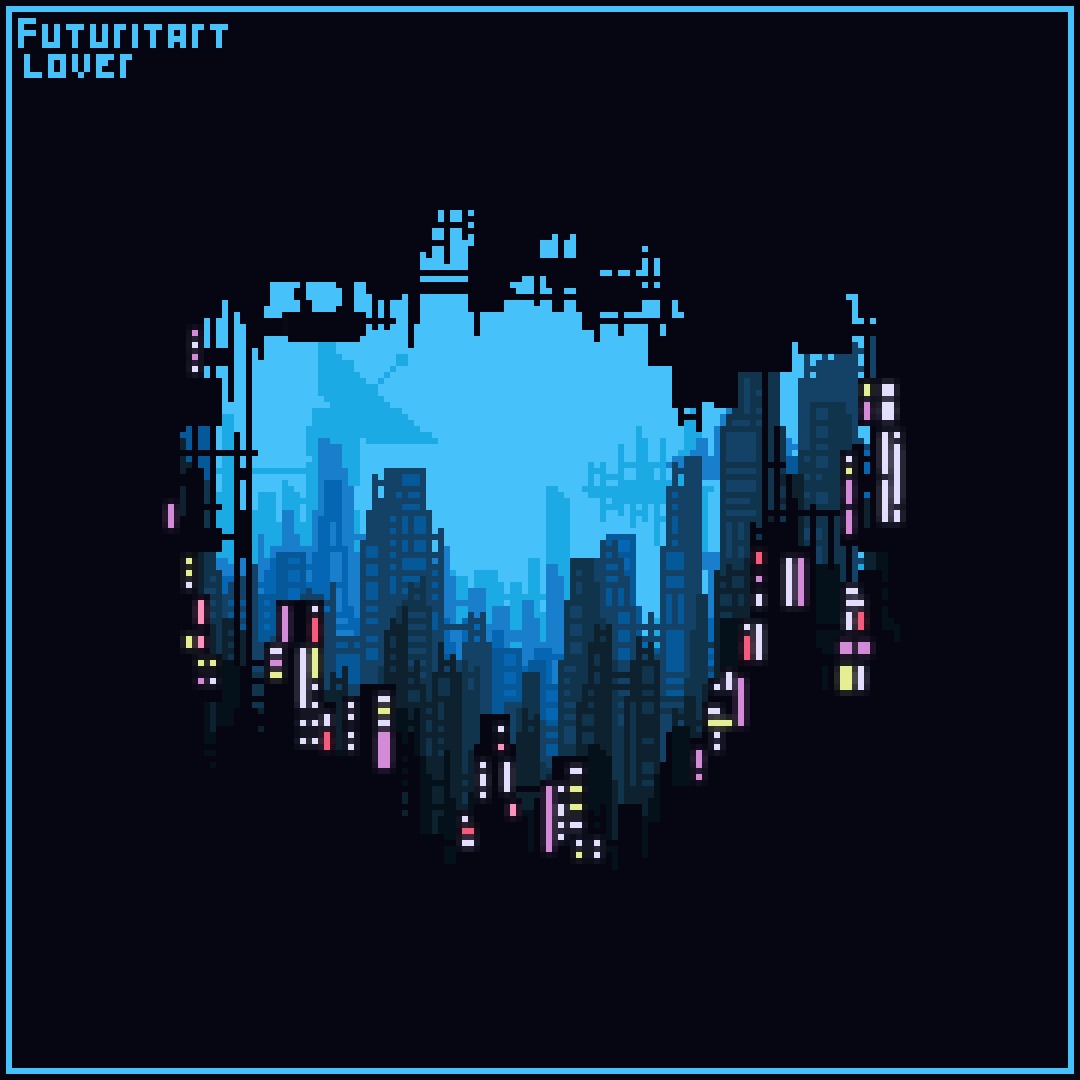 futuritartlover's tweet photo. A blue future
#pixelart https://t.co/WYbf6OHld4