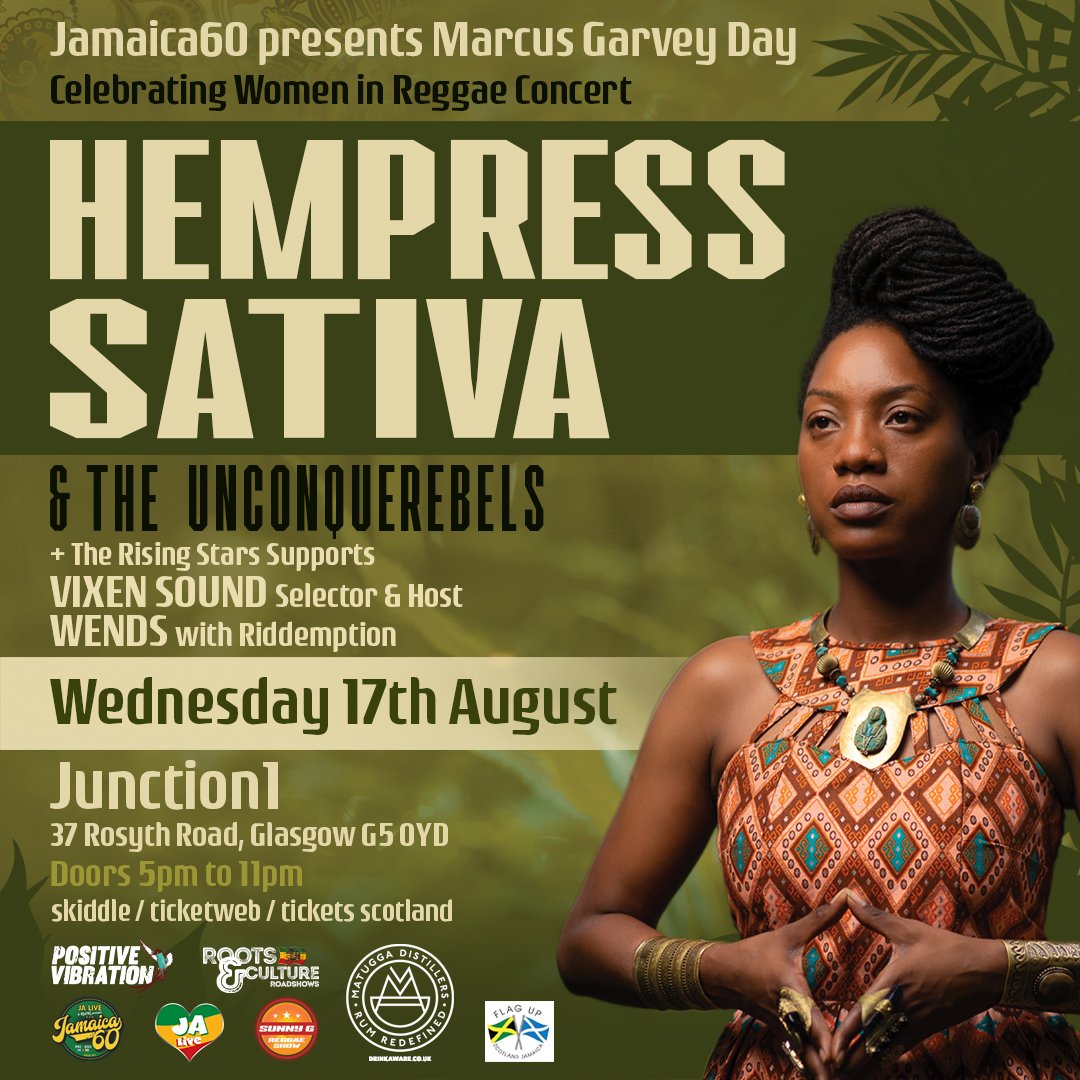 Reggae Music is a Weapon Against Racism (@jalivescot) on Twitter photo 2 Weeks Tonight Glasgow #LiveAndDirect #junction1glasgow #GardenVenue <a href="/HempressSativa/">The LYRICAL MACHINE</a> <a href="/phoebeih/">Phoebe Inglis-Holmes</a> <a href="/wwwends/">wends☀️</a> <a href="/riddemption/">Riddemption</a> <a href="/matuggarum/">Matugga Rum</a> <a href="/FlagUpScotJam/">Flag Up Scotland Jamaica</a> <a href="/ticketsscotland/">Tickets Scotland</a> 🏴🇯🇲 ❤️💛💚 2 Weeks Tonight Glasgow #LiveAndDirect #junction1glasgow #GardenVenue <a href="/HempressSativa/">The LYRICAL MACHINE</a> <a href="/phoebeih/">Phoebe Inglis-Holmes</a> <a href="/wwwends/">wends☀️</a> <a href="/riddemption/">Riddemption</a> <a href="/matuggarum/">Matugga Rum</a> <a href="/FlagUpScotJam/">Flag Up Scotland Jamaica</a> <a href="/ticketsscotland/">Tickets Scotland</a> 🏴🇯🇲 ❤️💛💚