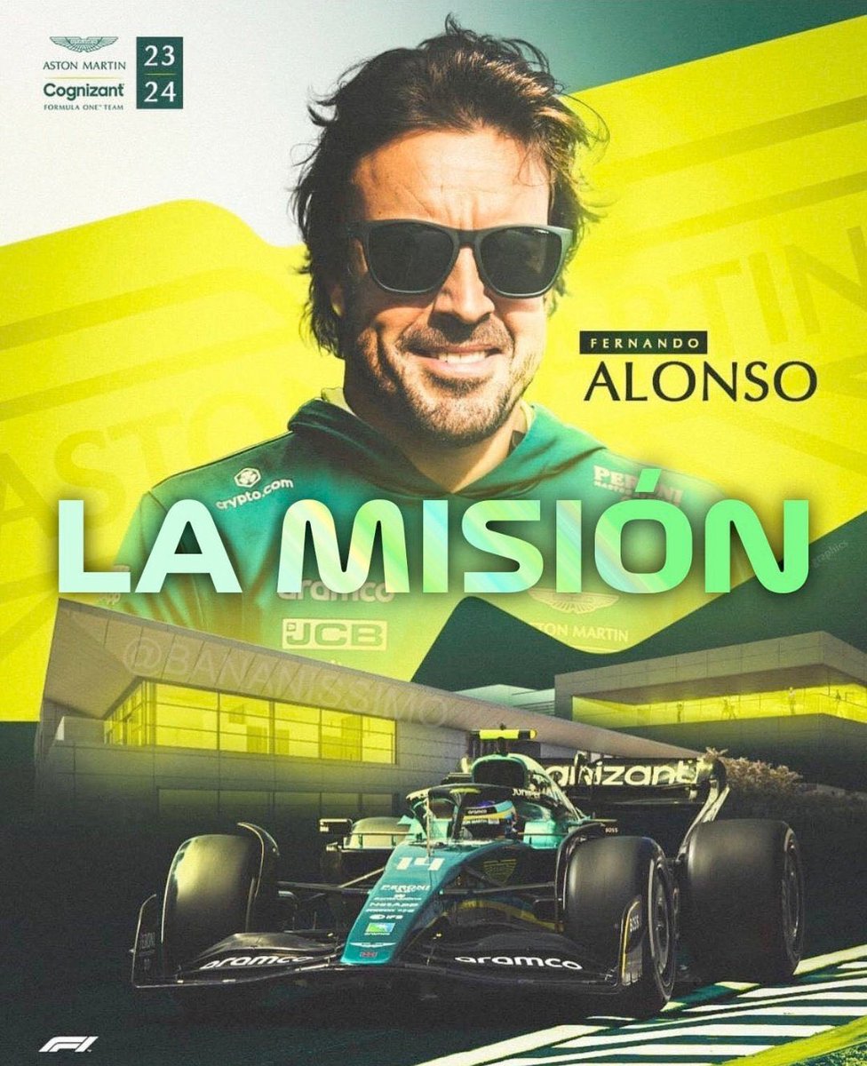 WeLoveGuate's tweet photo. Para cuando la nueva @Kimoa @alo_oficial @AstonMartinF1 #LaMision..  😎👌🏻 ??? https://t.co/WLaDTeowEj