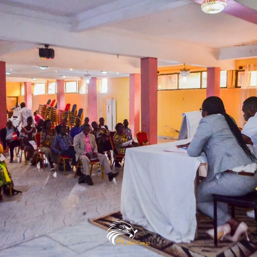 Aquillasgroup's tweet photo. Pr identifier les avancées &amp; blocages ds le proces d la mise en œuvre d la subvention ds les écoles cibles du projet-pilote @AA2_RDC, une réunion importante a été organisée avec les membres du Comité de Gestion desdits écoles de la S/D kimbanseke1 pr @Aquillasgroup
#subevention https://t.co/uajratAaJf