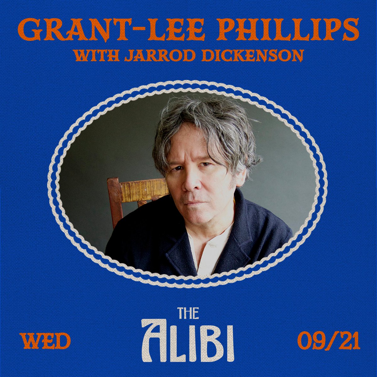 Following the release of his highly anticipated album "All That You Can Dream", Grant-Lee Phillips will be coming to The Alibi on 9/21, joined by Jarrod Dickenson 🌵

Tickets on sale Thursday at 10AM on thelaibipalmsprings.com 🎫 @GrantLeeTweets