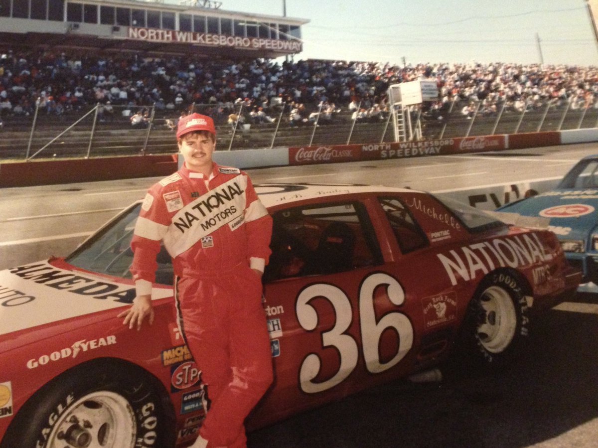 Welcome back to @NWBSpeedway In 1986, I tried to make the Cup race there in my dad’s backup car. Bill Elliott won the pole with a 19.81 seconds. It took a 20.28 to make the field. I ran a 20.31. .5 off the pole and missed the show by .03 of a second.