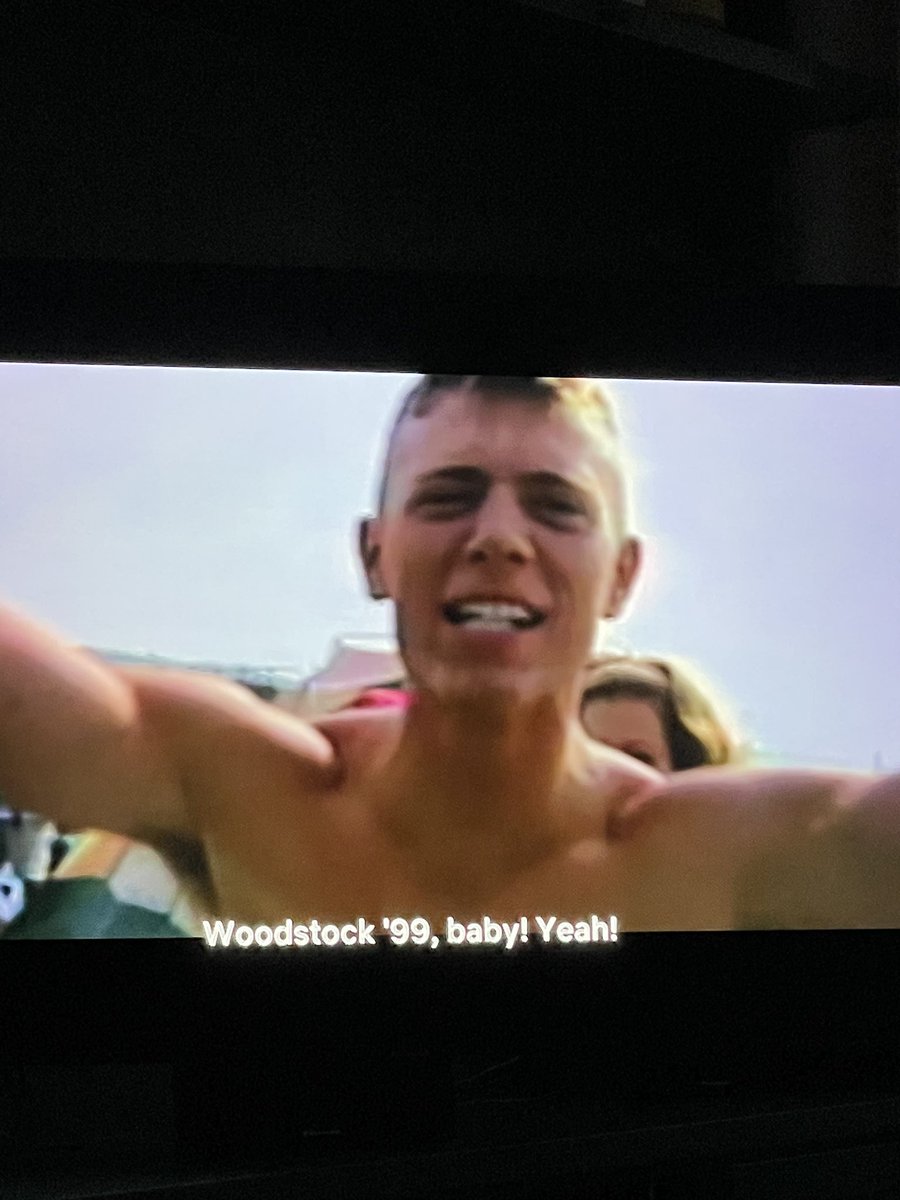 davehellbound's tweet image. Hey @mikethemiz, did you go to Woodstock ‘99 by any chance?
I’m watching a Netflix documentary and I swear you’re in it at 1:16.