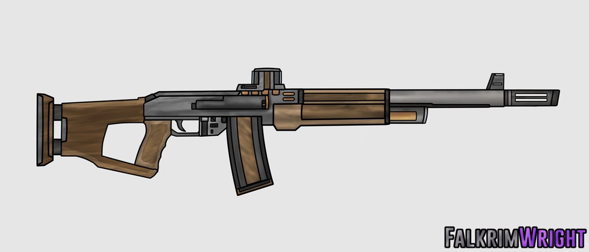 #LegacyArt
AK-103M - changed positions of mag and size of weapon