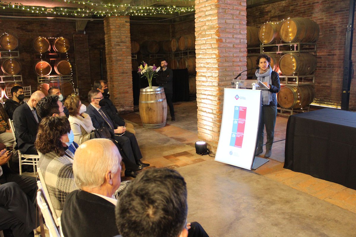 conaf_minagri's tweet photo. #CONAFValparaíso participó en firma de Acuerdo de Producción Limpia (APL) para la adaptación y mitigación al cambio climático del sector vitivinícola 🍷del valle de #Casablanca, junto a ministra @MMAChile,@AgenciaSust y @MinagriValpo, entre otras autoridades y servicios locales. https://t.co/OoxHOR5eXt