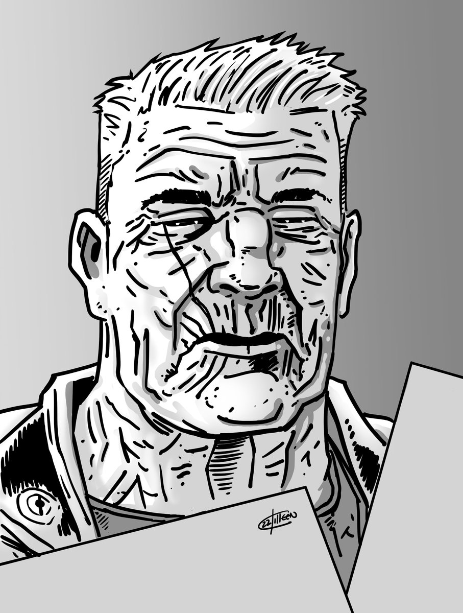 LeeKilleenArt's tweet photo. @declanshalvey everyone else is doing it, so why not me?
a quick doodle of the #OldDogTask https://t.co/F4eYGKv8f3