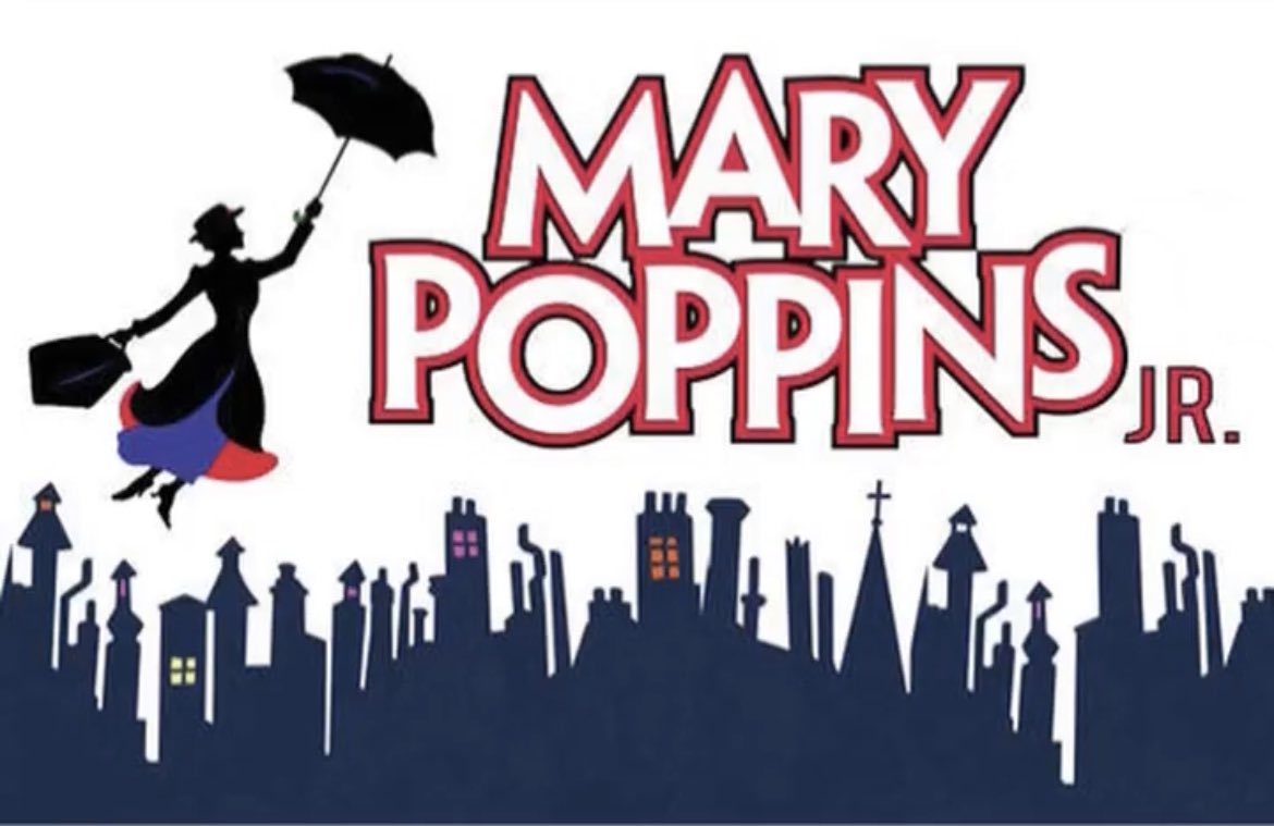 This year’s middle school show is…Mary Poppins Jr!!!!!!🎭☂️