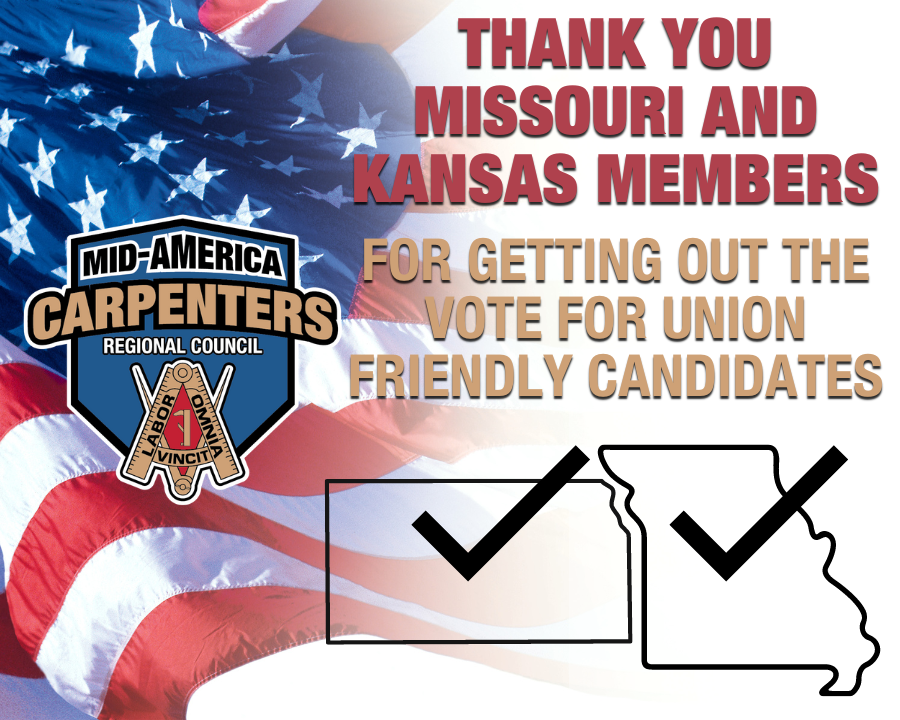 MidAmerica Regional Council of Carpenters on Twitter "Thank you