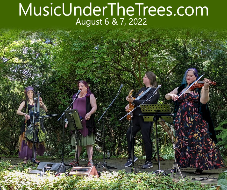 Music Under the Trees 2022 is THIS WEEKEND! 
It'll be held online at onlineconcertthing.com/product/music-…. Performers include <a href="/ryuuaja/">Alexander J Adams🆕to WI</a>, <a href="/vixyandtony/">Vixy and Tony</a>, Ménage à Trio and me. Hope to see you all there!