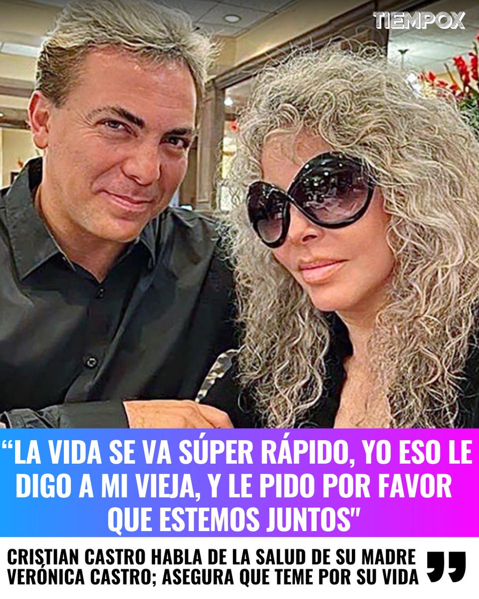 Tiempox_Mex's tweet photo. Quiere estar cerca de ella 🥺

➡️ Cristian Castro aprovechó las cámaras para enviarle un mensaje a su mamá, de quien se mantiene alejado desde hace un tiempo debido a sus proyectos profesionales en el que espera puedan pronto estar juntos conviviendo como una familia. https://t.co/wouSb3NMBg
