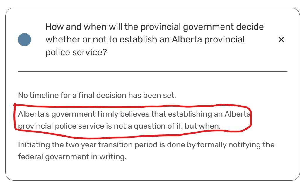 joececiyyc's tweet image. Wow. Tyler Shandro is currently pretending to consult with rural communities about the UCP&apos;s terrible, costly Alberta Police Force plan. But the UCP just launched a website and it turns out they&apos;ve already made the decision...

The earplugs are firmly in, as ever. #ableg 🧵 1/2