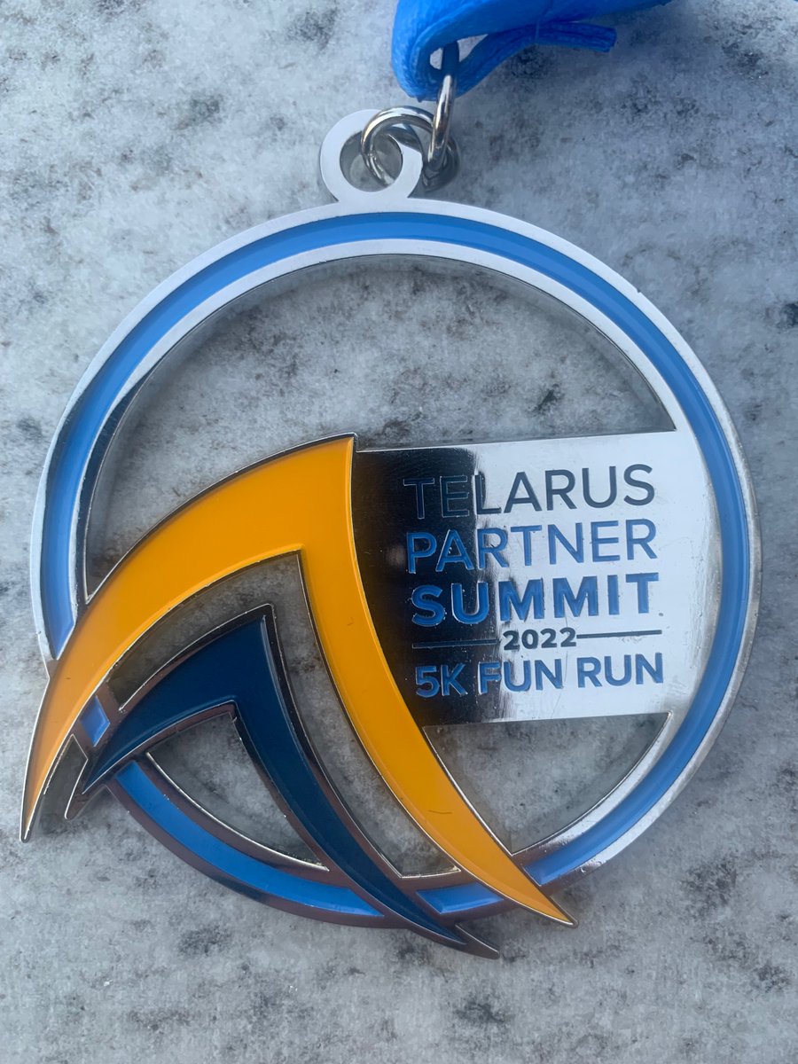 bluewavetg's tweet photo. It's @Telarus Partner Summit time!
Congratulations to our Sr. Manager of Revenue Operations Steven Blumberg for winning the #5K race!
๐๐๐ปโโ๏ธ๐ฅ GO #TeamBluewave
#TelarusPartnerSummit #OlympiansOfTheChannel https://t.co/AsCIdT4716