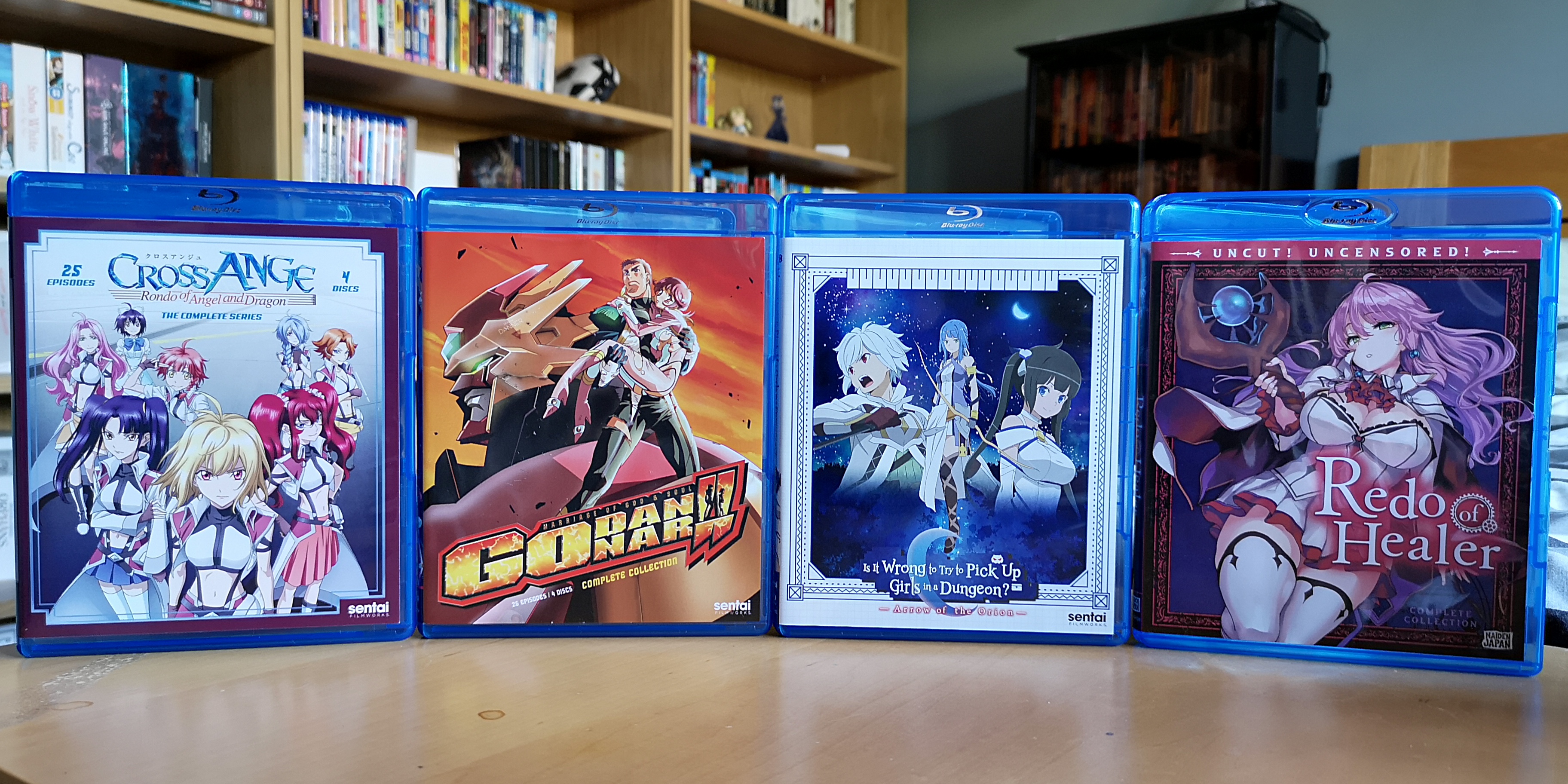 Cross Ange: Rondo of Angel and Dragon Blu-ray Complete Anime Series  Collection