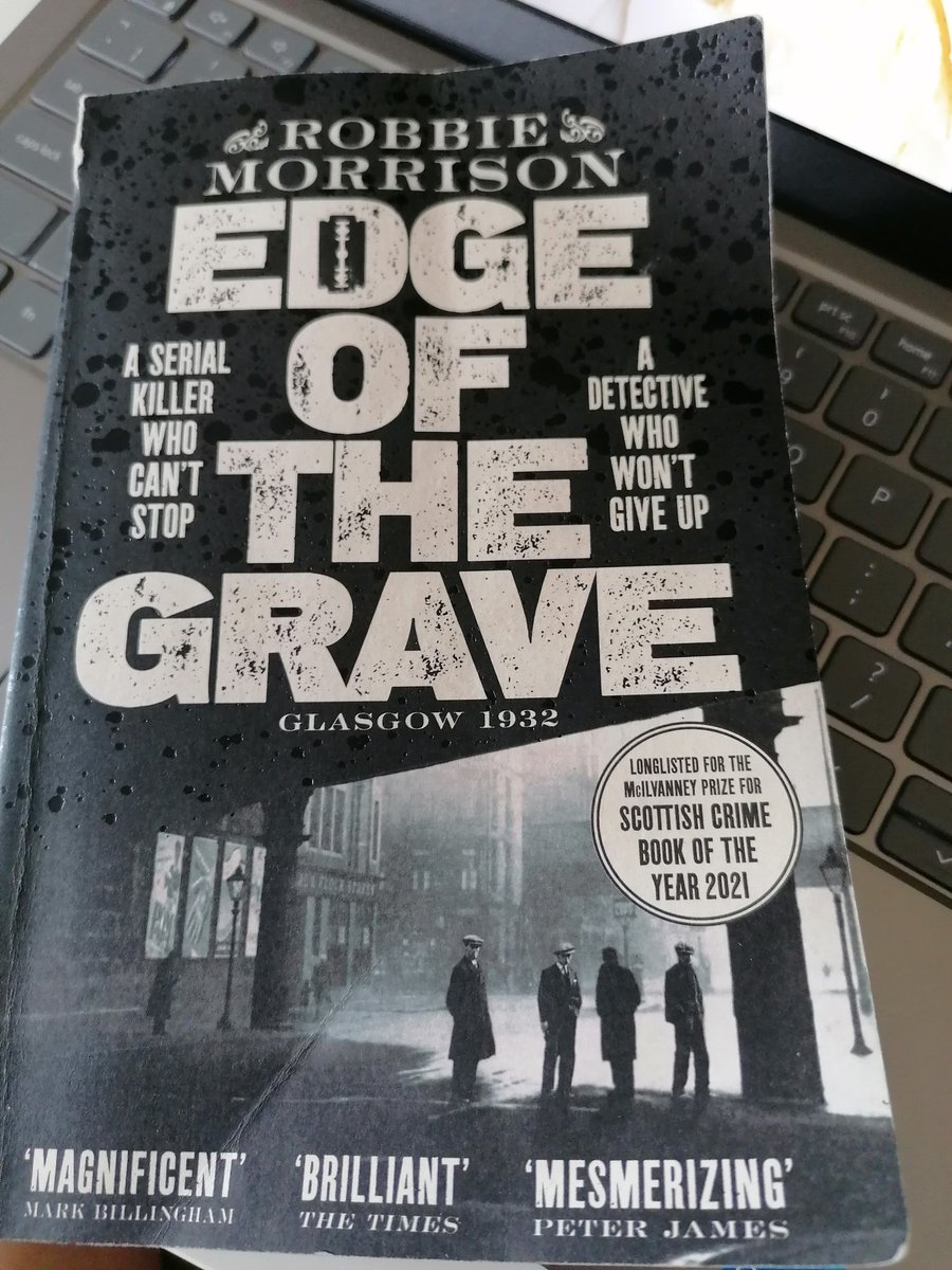 AnneFKAustin's tweet photo. Brilliant story by @robbiegmorrison set in Glasgow in the early 1930s. A clever combination of fact and fiction. #WritingCommunity #BookClub #readingcommunity #fiction. #EDGEOFTHEGRAVE https://t.co/l40jLi7sgo