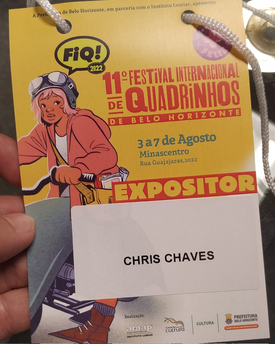 Representando o <a href="/profeciacomics/">Profecia Comics</a> no <a href="/fiq_bh/">FIQ BH</a> 2022 #fiqbh2022 #profeciacomics #savagewords