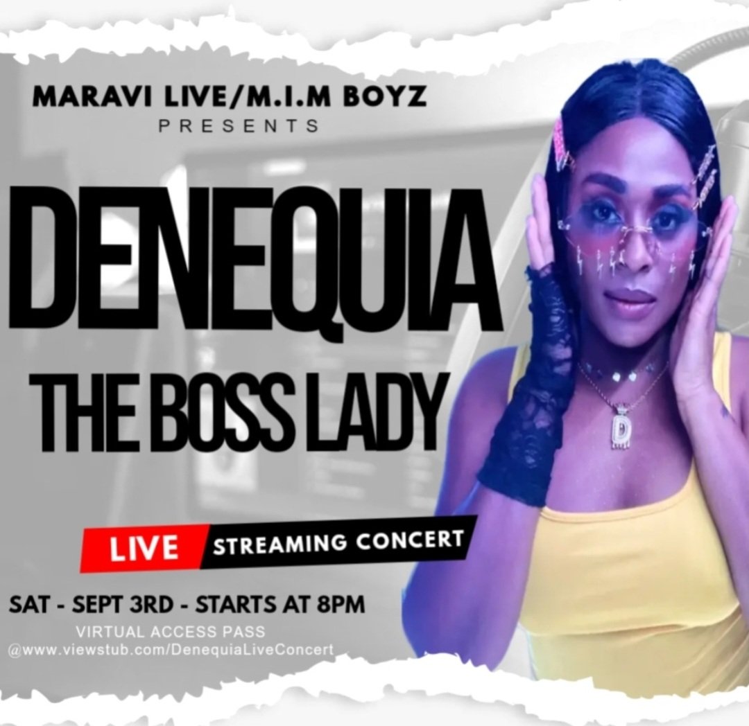 brilliantdivas's tweet photo. Check Out @ Denequia 
#Live #Streaming #Concert
(#Purchase) Your #Virtual 
#Concert #Pass (Today)
@ https://t.co/sWdepH6FDy
____________________
#CELEBRITYMUA #CELEBRITYFASHION #CELEBRITYSTYLIST  #CELEBRITY #CELEBRITYBLOGGER #CELEBRITYDESIGNER #CELEBRITIES #HIPHOP #HIPHOPMUSIC https://t.co/kJHDuVXY1P