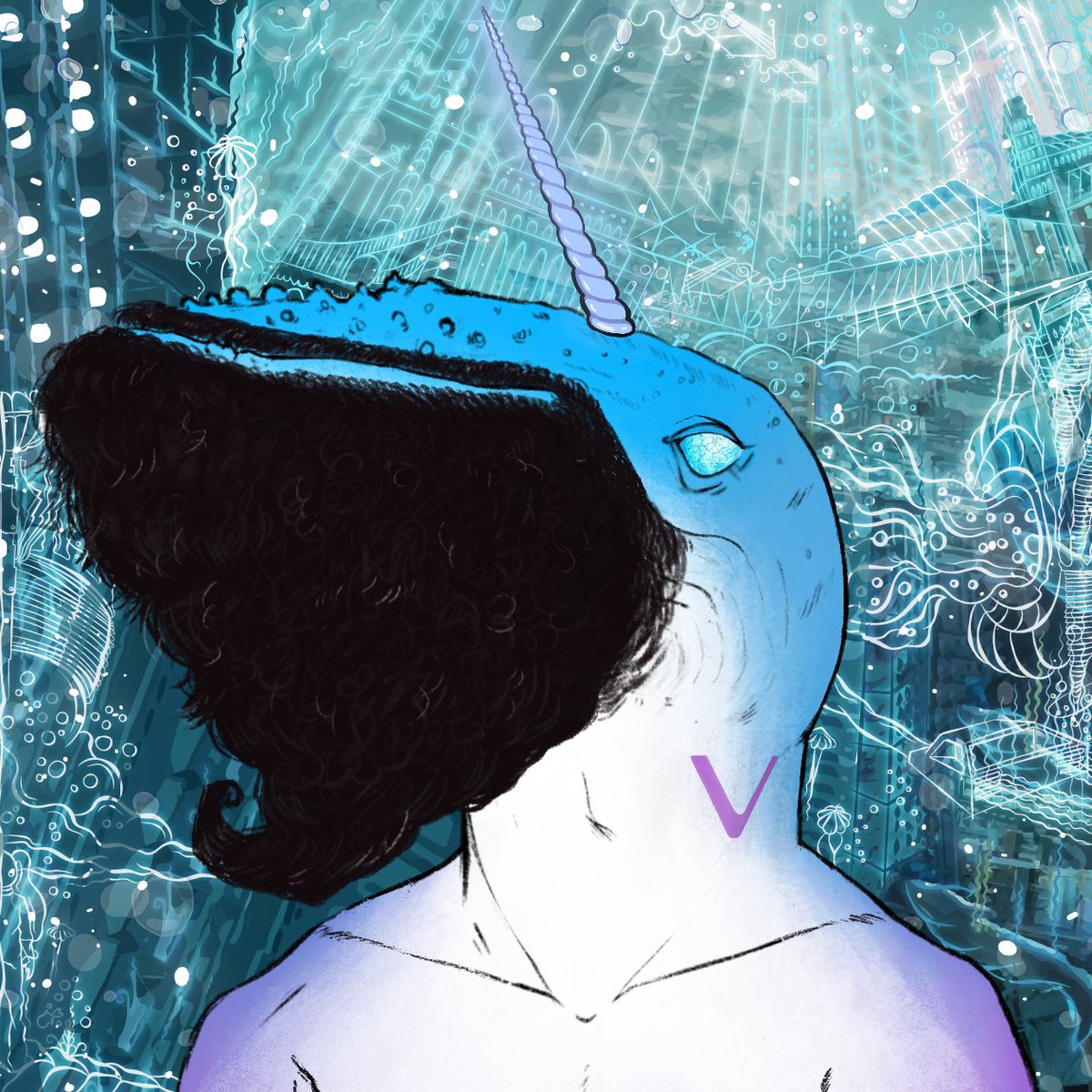 The mighty VET whale is on the rise with VeChain notching itself a 23% increase over the last week. Congrats to the VET whales, this icy unicorn approves. Visit Discord for the full announcement! #PodStrong