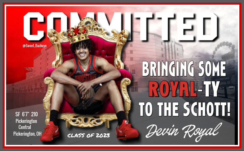 SusanSweet44's tweet photo. @OhioStateHoops What a terrific get for the BasketBucks! A little (not) Royal-ty never hurt anyone! @DevinRoyal7 #GoBucks #OhioState #BasketBucks #OSUHoops https://t.co/dpwrT7SyPv