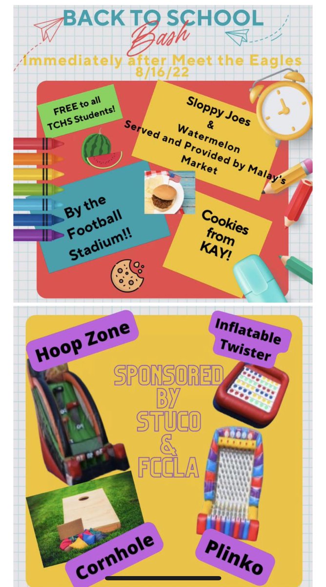Back to School Bash!!!