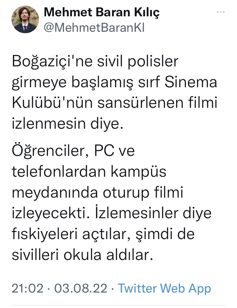 can dündar on twitter boğaziçinin kukla rektörünü bu kadar korkutan