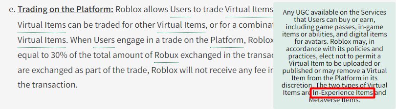RandomStuffx_x's tweet image. Hm apparently roblox users are now allowed to cross trade on Roblox with in game items (ex. Mm2 for Robux) because of this new rule or maybe it’s just a misunderstanding.  #roblox #crosstrade #robloxtos