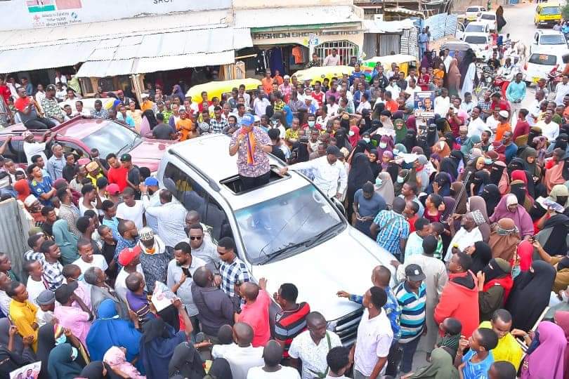 Nathif_J_Adam's tweet photo. Concluded my campaigns today within various Bullas in Garissa town urging the residents to come out in their numbers and vote on the 9th of August.
#Inawezekana #AzimioLaumoja #NJADM https://t.co/zI4KXYrPFq
