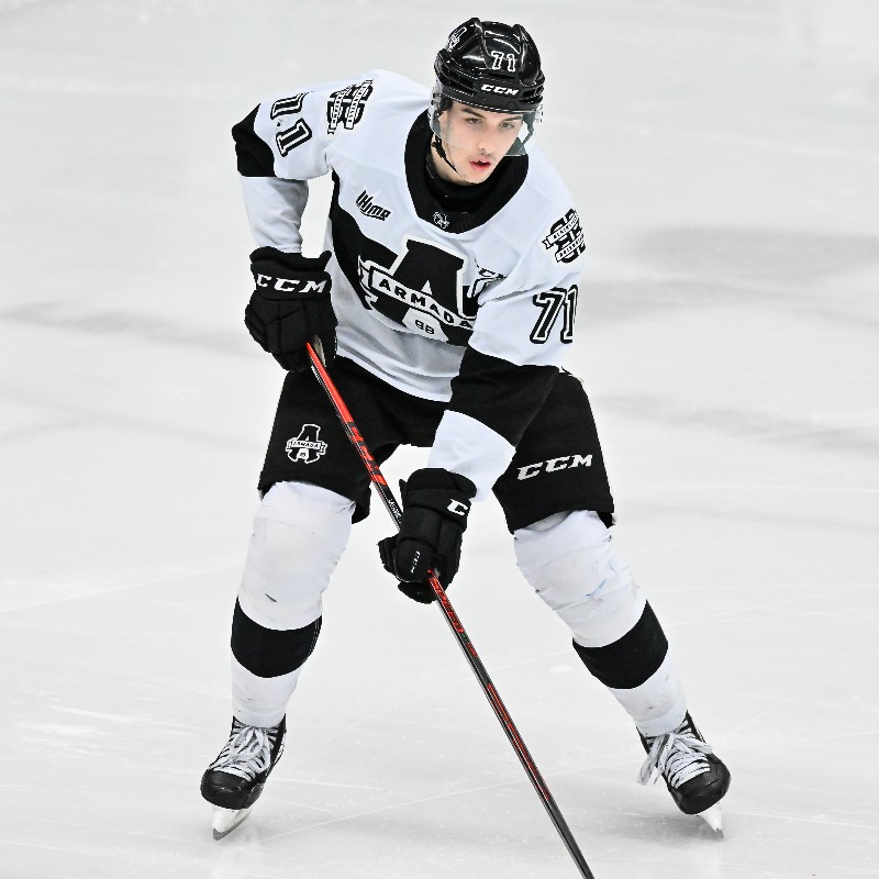 NHLFlames's tweet photo. The @AHLWranglers have signed 5⃣ players to AHL contracts: Daniil Chechelev, Simon Lavigne, Rhett Rhinehart, Brett Sutter, and Mitchell McLain!