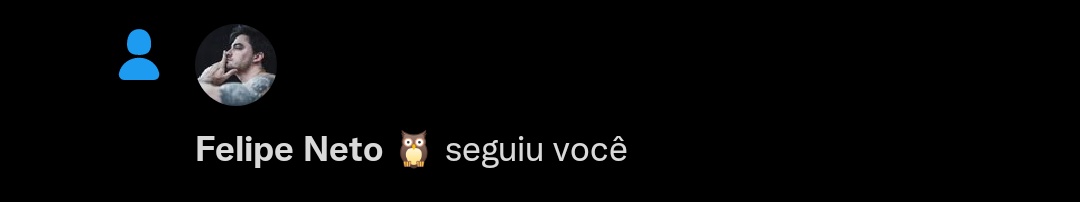 netobeside's tweet photo. O FELIPE ME SEGUIU A FIXA NAO CAIU, ONDE EU TO? 
PQP FELIPE NETO EU TE AMO MUITO MUITO MESMO 😭😭😭😭😭 @felipeneto <3 https://t.co/E0Dc13bNAC