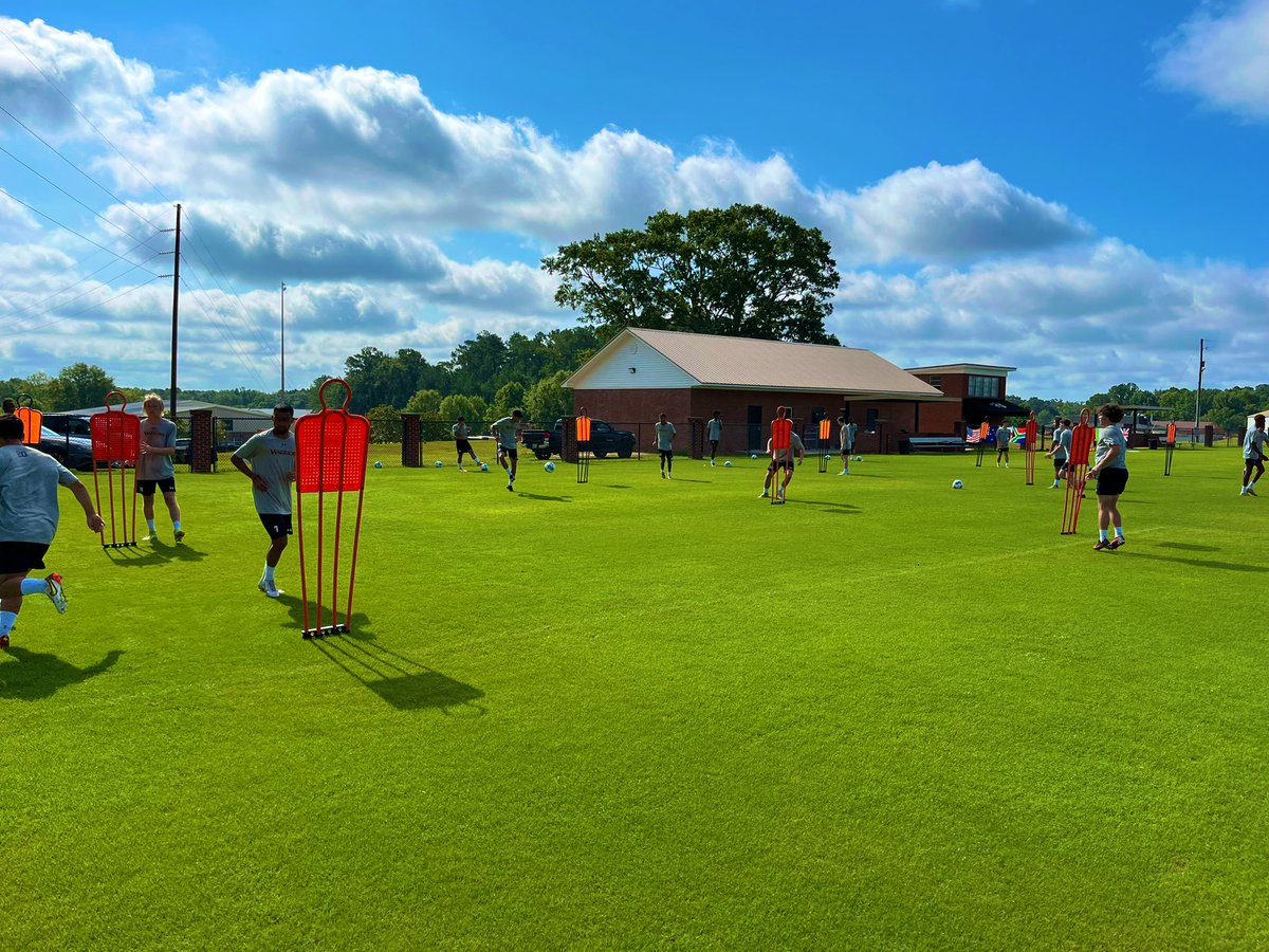 The boys are buzzing at preseason training today!