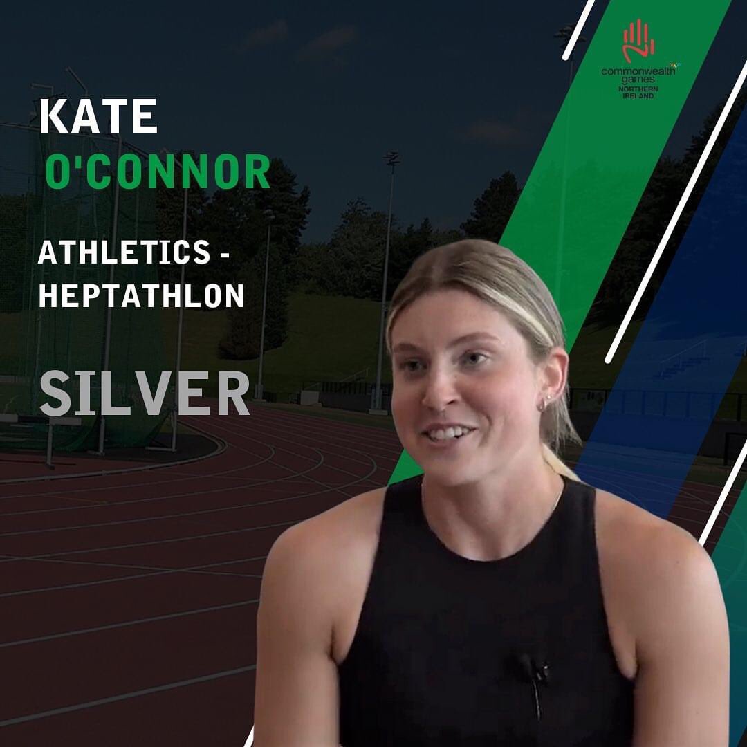 🥈 MEDAL ALERT 🥈

Kate O’Connor has won SILVER in the Women’s Heptathlon 💪🏼

#GoTeamNI
