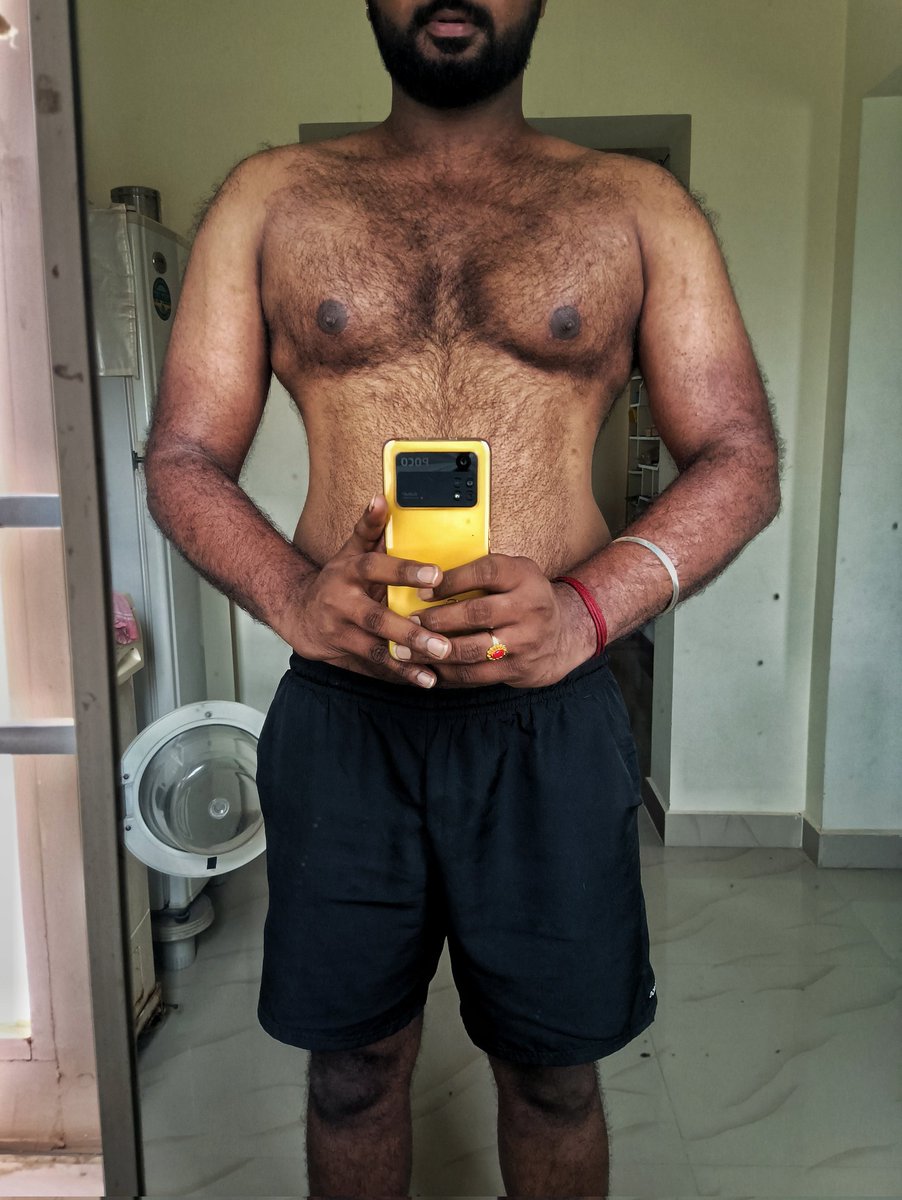 Your body is just skin which resembles the cloth.... Your soul decides what kind off person you are.... 
#BodyPositivity #blackskin #hairygays