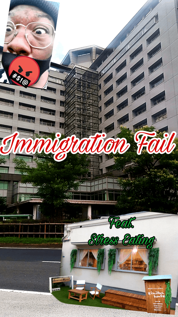 BVeganTravels's tweet photo. Find out how we had our first #Fail at the #Japan immigration office on day 3 of #HotVlogSummer over on #YouTube 🤦🏿

@YouTube @YouTubeJapan #Tokyo

https://t.co/g6rlrLe3EU https://t.co/Y9u4lfoQrB