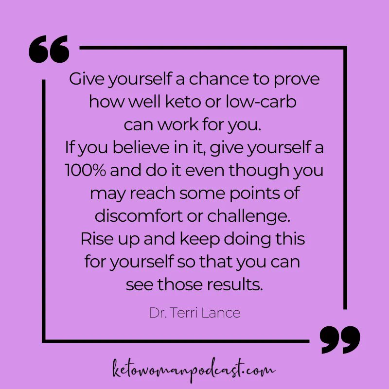 Daisy_KetoWoman's tweet photo. Give yourself a chance. 💪❤️
#KetoWoman #KetoWomanPodcast #WednesdayWisdom #MindsetMatters https://t.co/jRWfoAPVFW