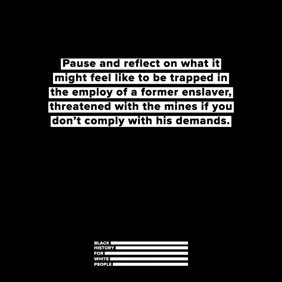 We invite you to pause for a minute. It's hard to process all this. It's tempting to read on quickly/look away. Millions of people suffered under this oppression &amp; the constant fear it induced. These systems continued until the Civil Rights Movement, less than a lifetime ago.