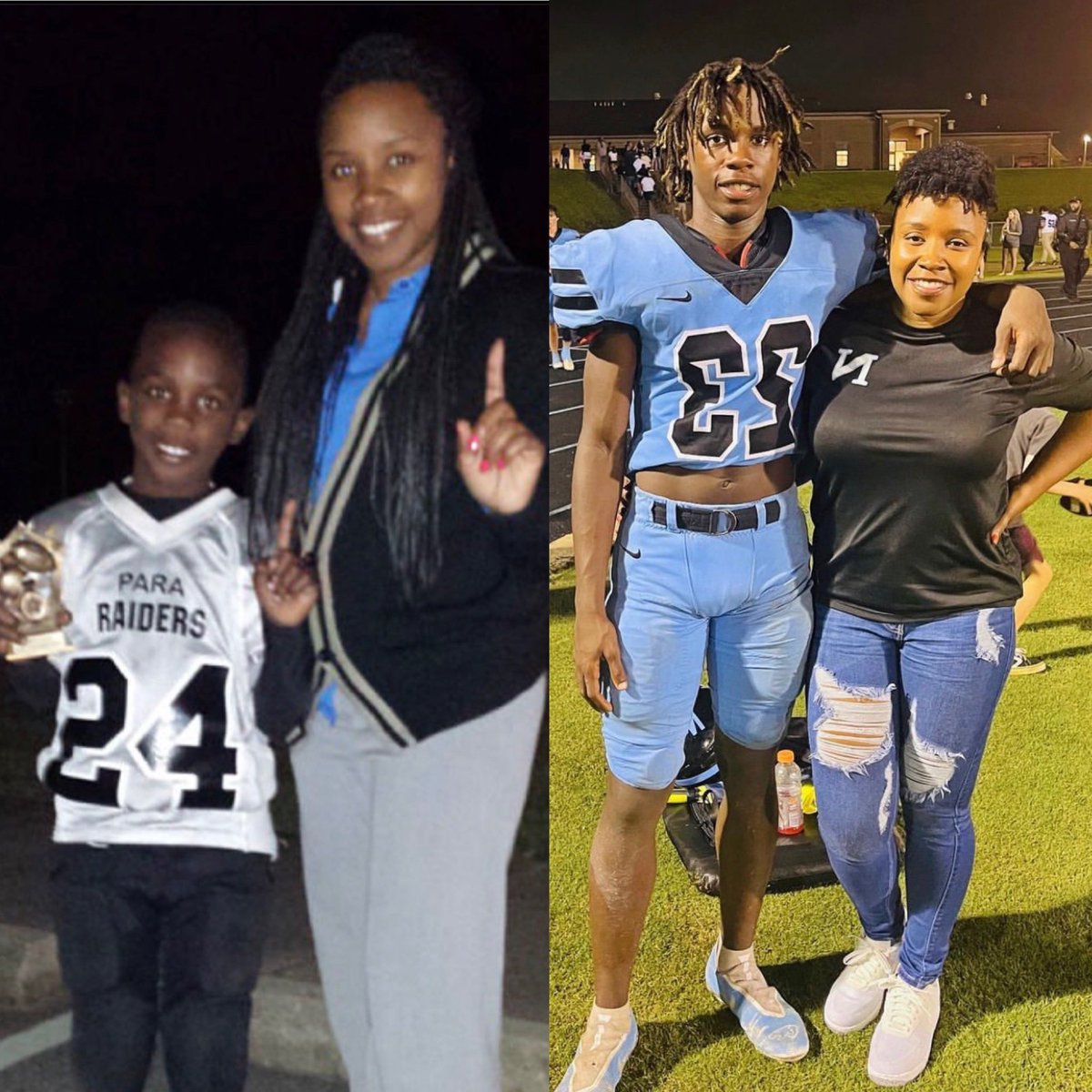 One thing I will always appreciate is Mom Dukes and all the sacrifices she makes for my brothers and I to make sure we're good in life. I thank God for her. Biggest supporter never missed a game in 10yrs.