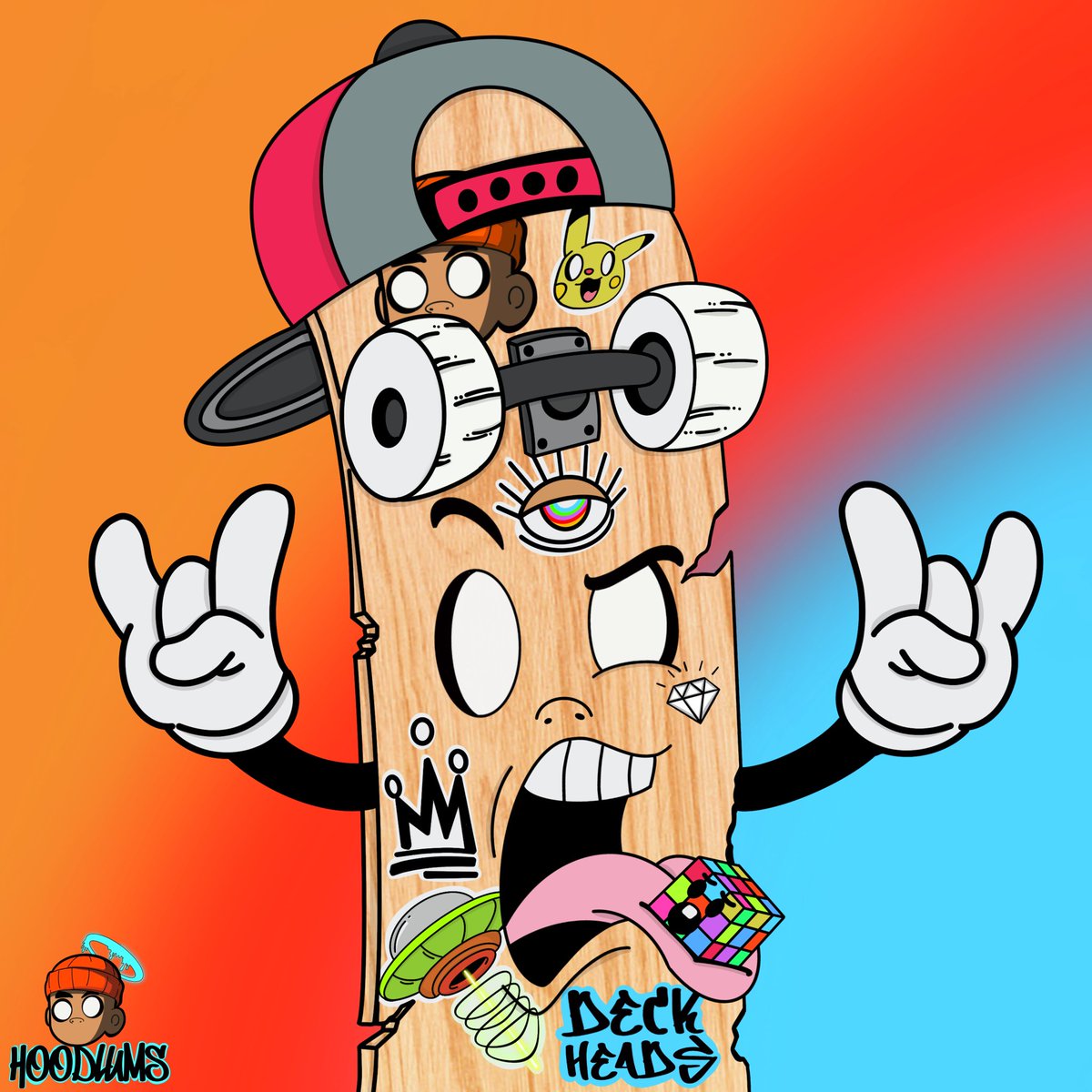 HoodlumSociety's tweet image. #NFTGiveaway time! Hoodlums has collaborated with @completedckhead to create this 1/1 Hoodlum Deck! Winner picked Sunday. To enter to win,
✅Follow @HoodlumSociety 
✅Follow @completedckhead 
✅Retweet
✅Tag 3 friends!
#NFTCommmunity