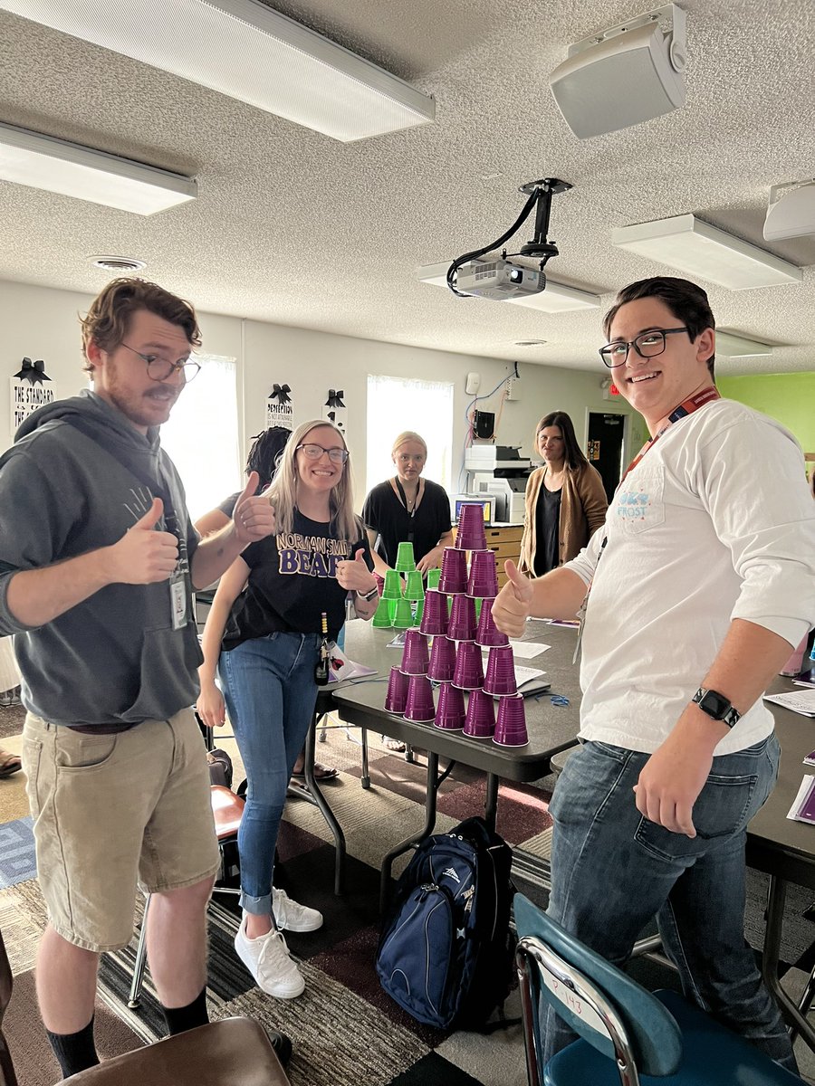 sarahbombick's tweet photo. We had a wonderful day learning with new hires at Norman Smith! #cmcssinduction https://t.co/Th35cKZNom