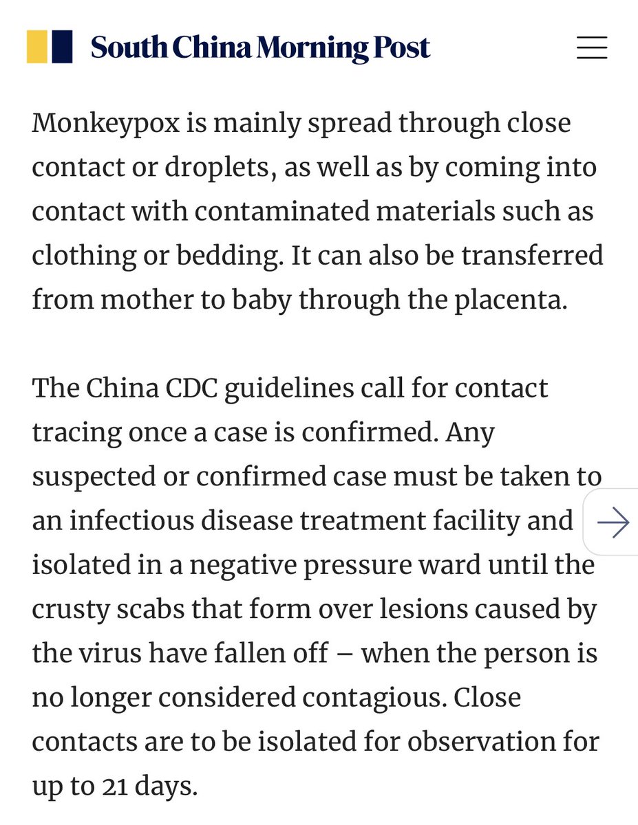 riikka_kevo's tweet photo. @DennisPhilipse @MarcusFitzsimon @RS_Rose_Sauvage @DrEricDing #China🇨🇳 TESTS people entering both for #Covid19 &amp; #Monkeypox🐒 to prevent #Monkeypox from coming to  the country of 1.4 billion habitants. 

They have a #Test for it. #TTIQ

14.7.2022 https://t.co/ULW32XITdP

14.7.2022 https://t.co/VaV7gJJgew

1.7.2022 https://t.co/ntgSsZ6sbl https://t.co/gXmalaICKE
