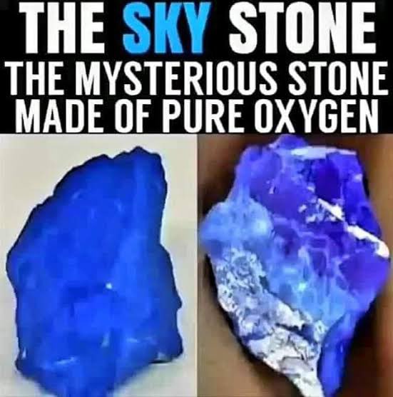 ChristianExodu1's tweet photo. The Sky Sapphire Stone aka the Firmament Stone. Fell from the dome above, another wonders of the world. Flat Earth. #FlatEarth #FlatEarthCoin #FlatEarthDay #Russianvids @Russianvids @OrdinaryGamers @DonaldJTrumpJr check out my flat earth videos on YouTube! https://t.co/T04mCCygeg https://t.co/E82kdsAkiL