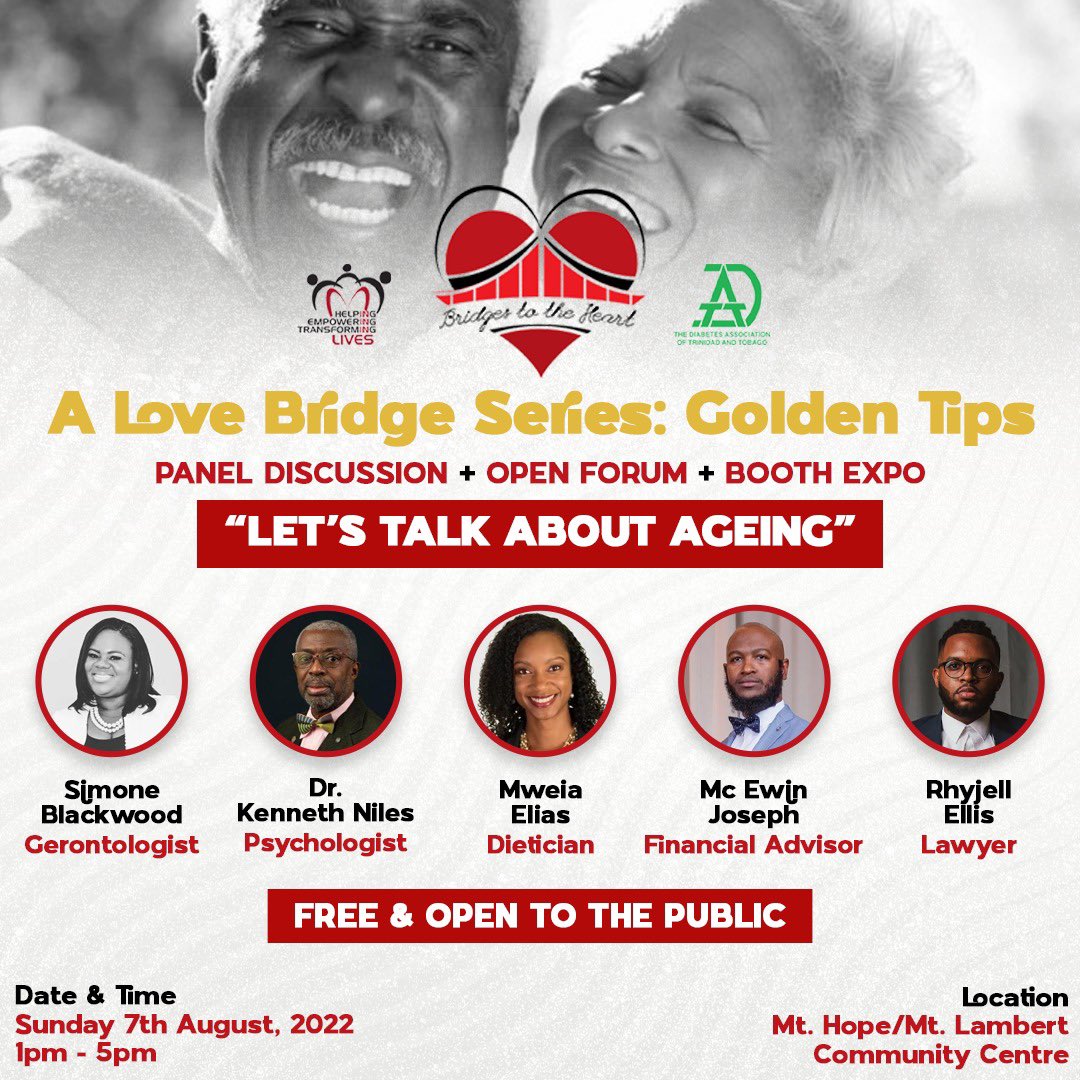 hannah_modeste's tweet photo. A Love Bridge Series;Golden Tips❤️

We always talk about not being prepared to be parents to our parents. 

Let Bridges to the Heart give you some golden tips on how to be prepared. 

📍:Mt.Hope/Mt.Lambert CommunityCentre
🗓 :Sunday August 7th
⏰ :1-5pm

FREE &amp; OPEN TO THE PUBLIC https://t.co/S2l5D02cxk