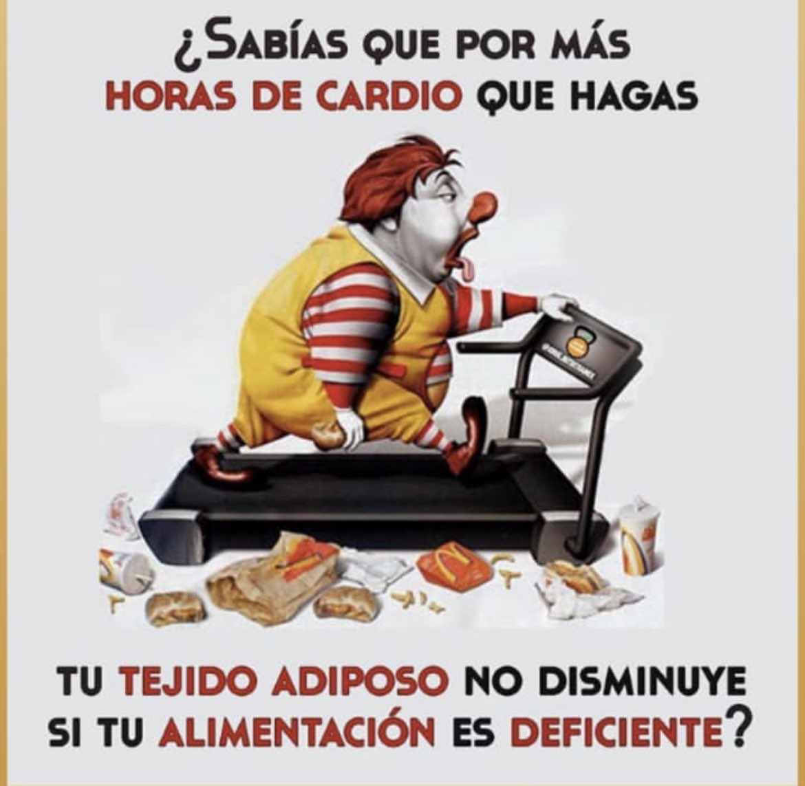 BalanceN's tweet photo. Y muchos piensan que matándose haciendo cardio día y noche van a lograr su objetivo 🤣🤣🤔🤔 https://t.co/Yhw5GRiKM3