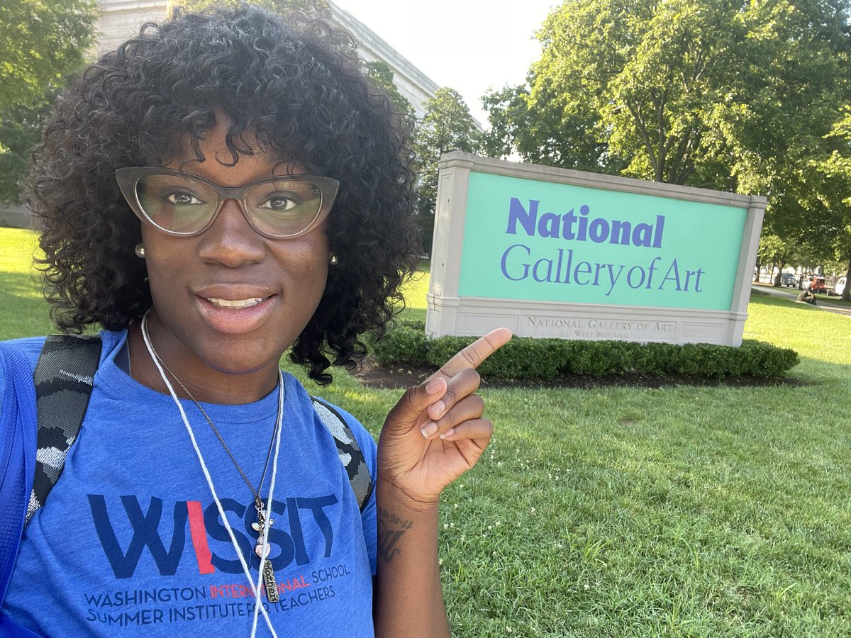 Day 3: Today I truly enjoyed being a creator of my own thinking! #ArtfulThinking! #wissit22 #creativity <a href="/WISSIT_DC/">WISSIT ☮️</a> Special highlight- Slow looking and Creating with <a href="/eliseheil/">Elise Heil</a> <a href="/MsLaffertySHS/">Ellen</a> @GregLandrigan was amazing!