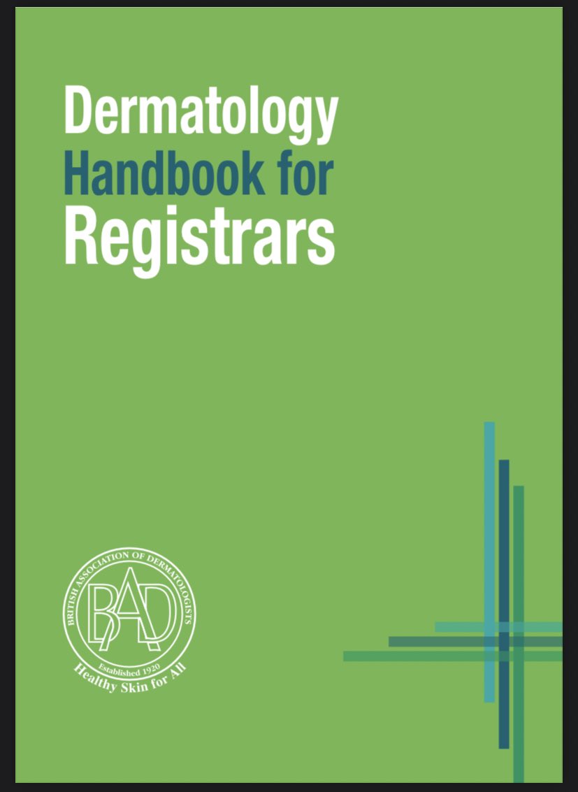 New trainees in dermatology or medicine: Download this free handbook we wrote for @HealthySkin4All to help junior doctors seeing Derm patients.  Chapters on history taking, clinical assessment, prescribing &amp; more! tinyurl.com/7yhctv4b.  #dermtwitter #MedTwitter #dermatology