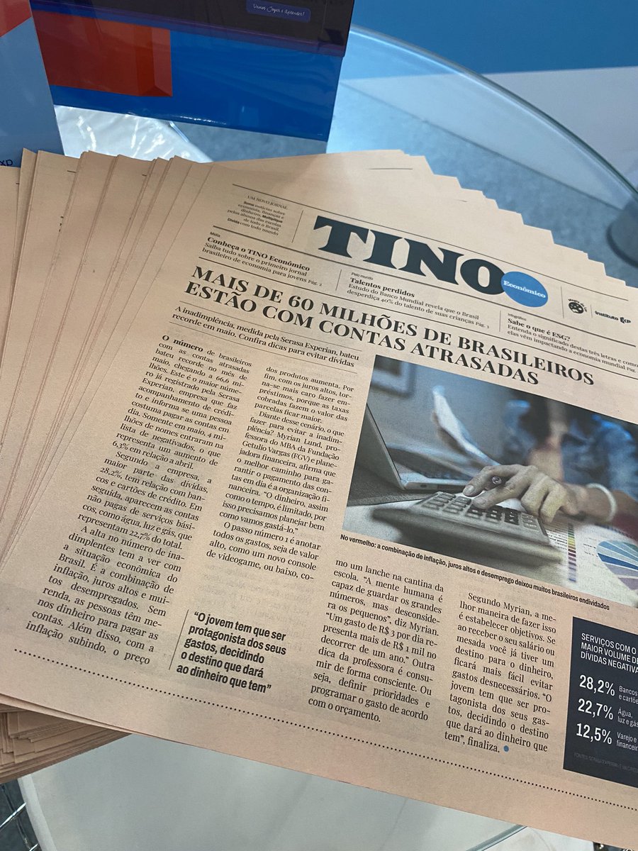 silviabali's tweet photo. Muito prazer, Tino Econômico. Um jornal sobre economia e finanças para jovens https://t.co/yyw9cBYrmv