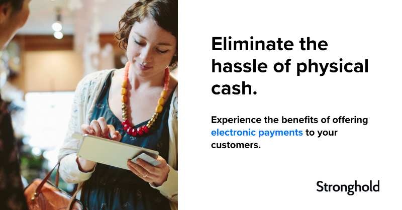 strongholdpay's tweet photo. Learn how Stronghold can provide you with access to essential payments technology that creates a seamless customer experience. 

#fintech #tech #smallbusiness