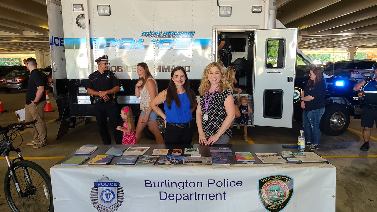 <a href="/bpdclinician/">Burlington PD Mental Health</a> Karen DiRienzo and BPD Recovery Coach Hannah Hazlett have some excellent resources. Stop by and say hello.