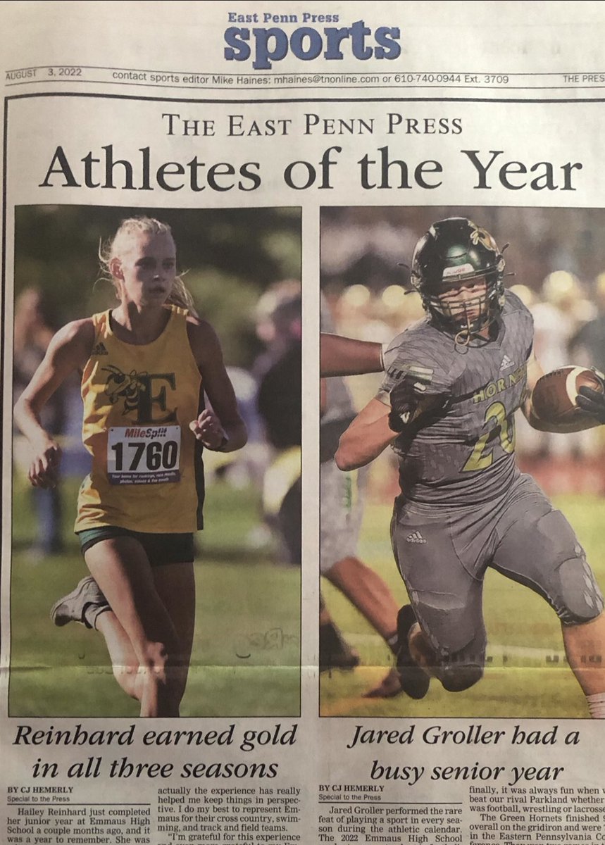 What an honor for you <a href="/JaredGroller/">Jared Groller</a>!  Keep working hard. Your best is yet to come.