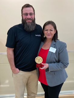 Humanex's tweet photo. We are SO humbled and honored to have received the award for Employer of the Year from the University of Nebraska Lincoln. They have helped our organization find amazing-highly talented students over the years. We are grateful! 

@UNLincoln @UNLCareers #unl https://t.co/DGAFMmXq7M