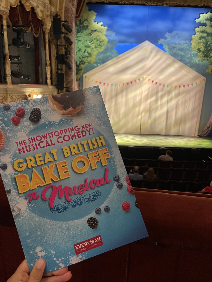 What a showstopper!! <a href="/BakeOffMusical/">The Great British Bake Off Musical</a> is pure magic. Cast is fantastic, the writing captures all your favourite parts of the series and adds even more heart to it - who knew that was possible! Incredible being able to see it in its first ever run at <a href="/Everymanchelt/">Everyman Theatre</a> 
<a href="/visitchelt/">VisitCheltenham</a>