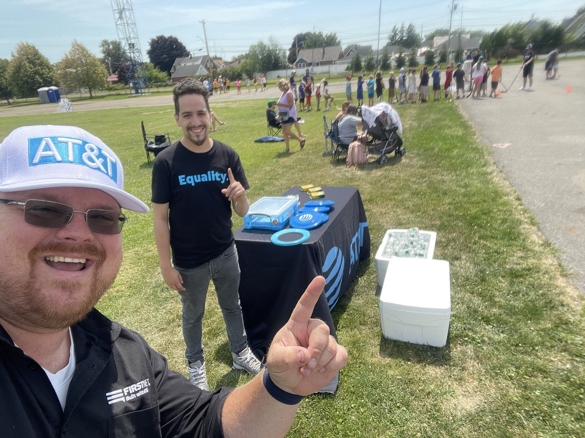 Great event today with Lackawanna PD doing something with the kids in the community! <a href="/OneNYNJ/">OneNYNJ</a> <a href="/judy_cavalieri/">Judy Cavalieri</a> <a href="/Kthompson0313/">Kim</a> <a href="/DennisJFosterJR/">Dennis Foster</a> <a href="/DPerk99/">Devin</a> <a href="/FirstNet/">FirstNet, Built with AT&T</a> <a href="/ATT/">AT&T</a>